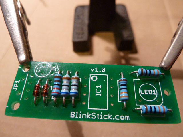 Adding the diodes