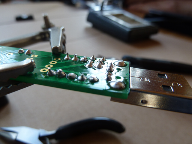 Adding the USB plug
