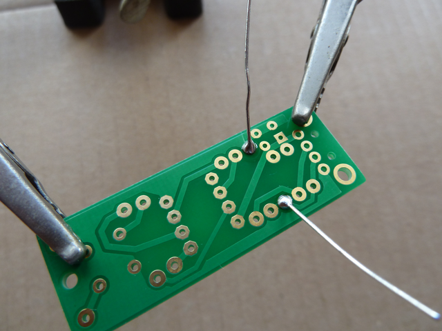 Adding the resistors 1