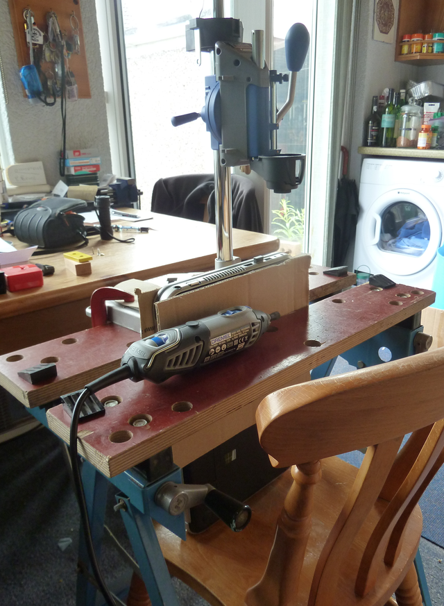 Dremel stand set up