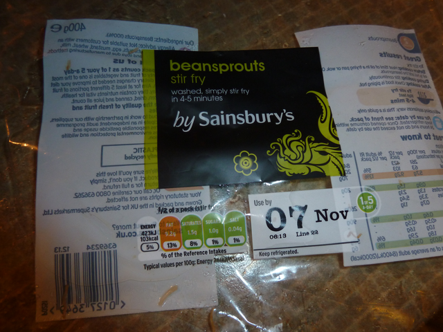 Bean sprouts