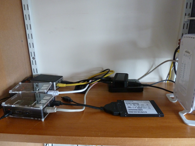 My collection of Raspberry Pi servers