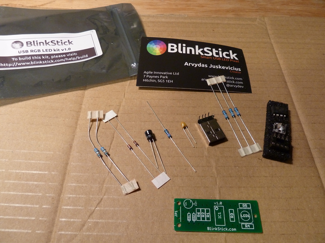 Components of the BlinkStick