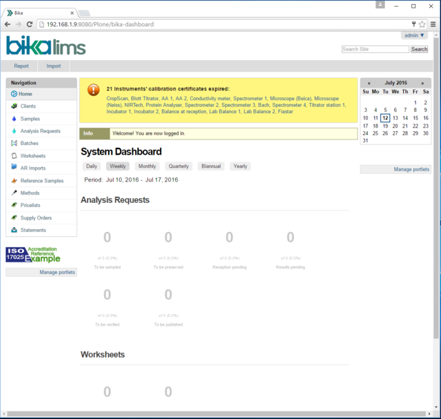 Laboratory Information Management System