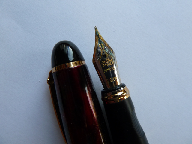 Jinhao X450 nib close-up
