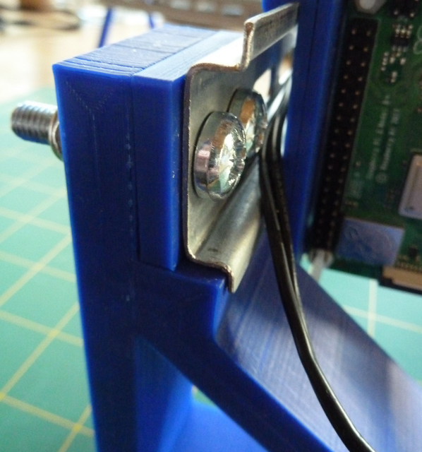 The second stand design we tried