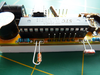 Showing clearance for the display pins